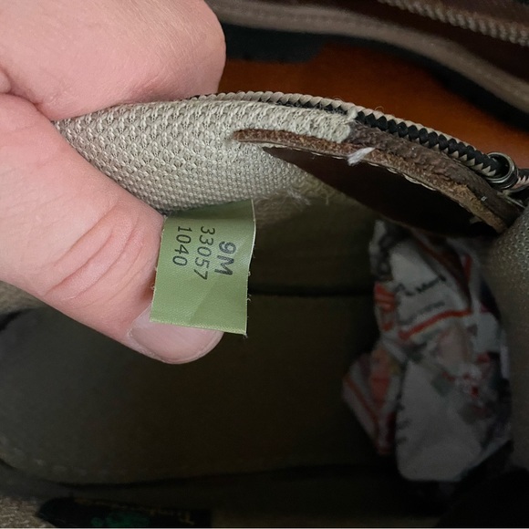 Timberland Leather with mesh top. Two-tone boots. Size 9m - Picture 6 of 6